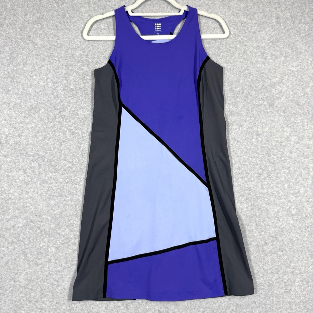 Title Nine Dress Womens Small Diamalete Athletic Colorblock Tank Pickleball